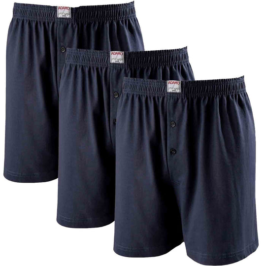 3er Pack Shorts in Übergröße von Adamo