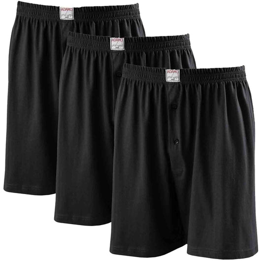 3er Pack Shorts in Übergröße von Adamo