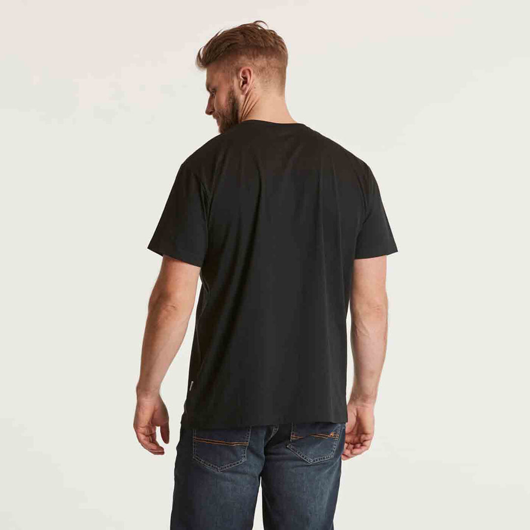 T-Shirt kurzarm mit Druck in Übergröße von ALLSIZE
