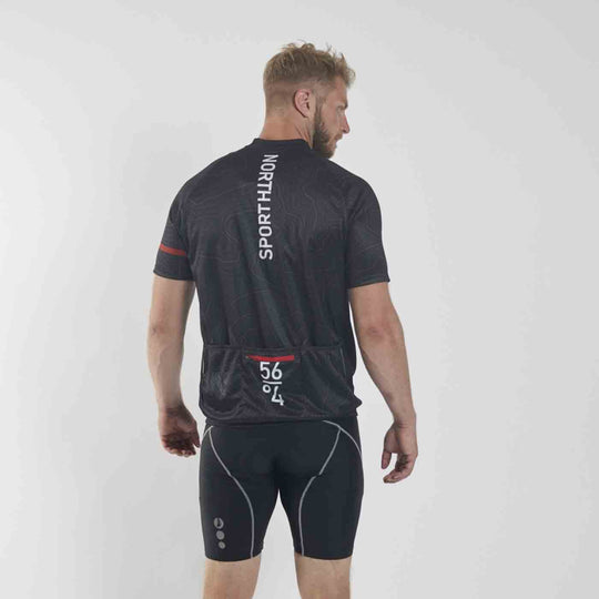 Allsize Fahrradtrikot Funktions T-Shirt in Übergröße