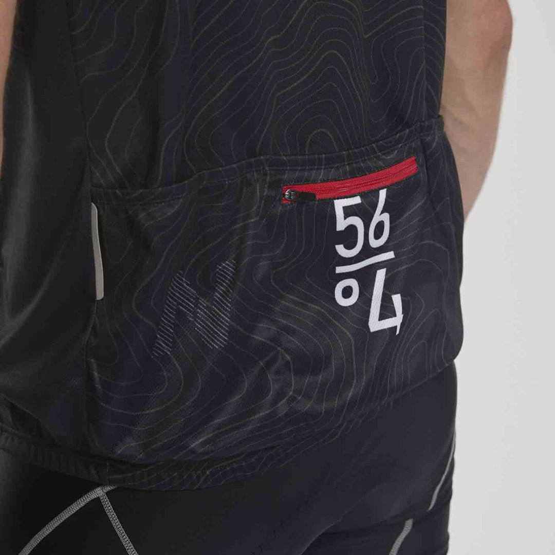 Allsize Fahrradtrikot Funktions T-Shirt in Übergröße