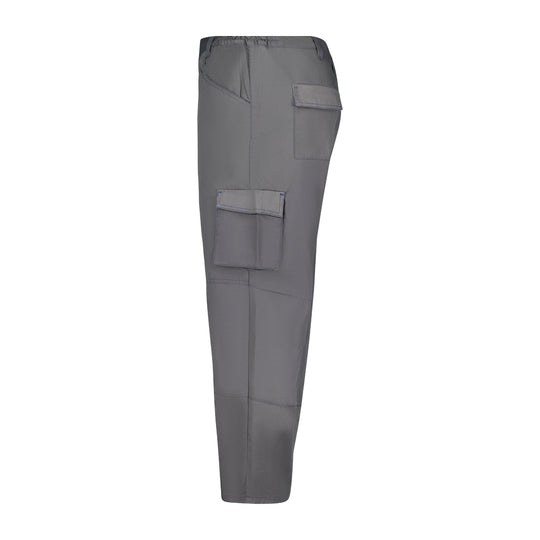 Adamo graue Arbeitshose Berufshose Herren Übergröße mit mehreren Taschen und robustem Material