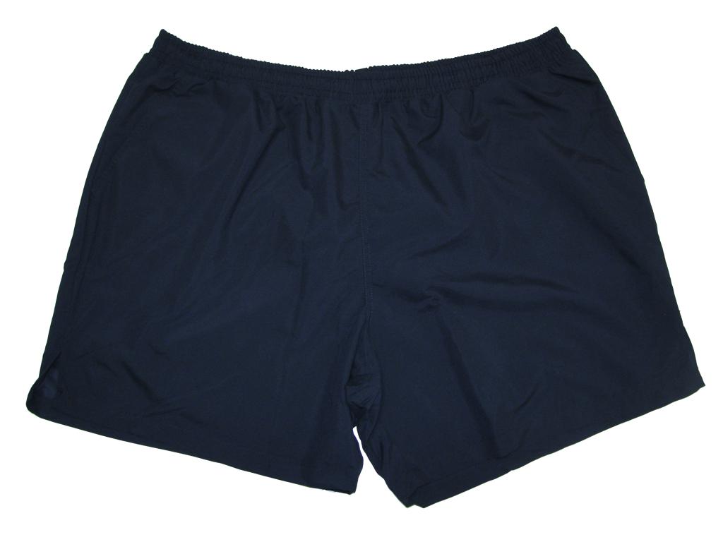 Schwarze Badehose für Herren von BigTiger mit elastischem Bund und schlichtem Design