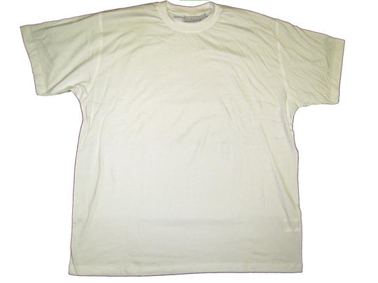 Basic t-shirt von BigTiger in weiß mit schlichtem Design und klassischem Schnitt