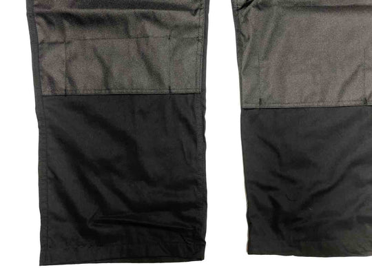 Schwarze und graue Arbeitshose Berufshose in Übergröße von BigTiger aus robustem Material