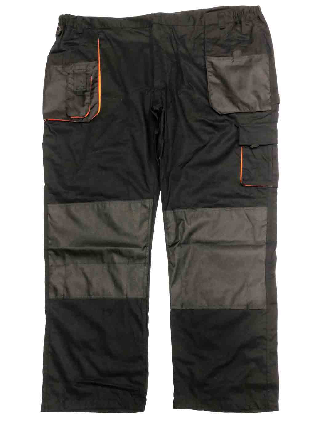 Arbeitshose Berufshose in Übergröße von BigTiger mit verstärkten Knien und mehreren Taschen