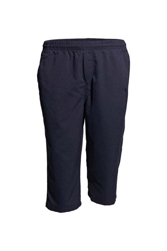 BigTiger herren sporthose 3/4 in dunkelblau mit elastischem Bund für sportliche Aktivitäten