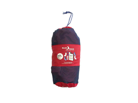 BlueWave kompakte Regenjacke Herren 4XL in tragbarem Packbeutel für unterwegs