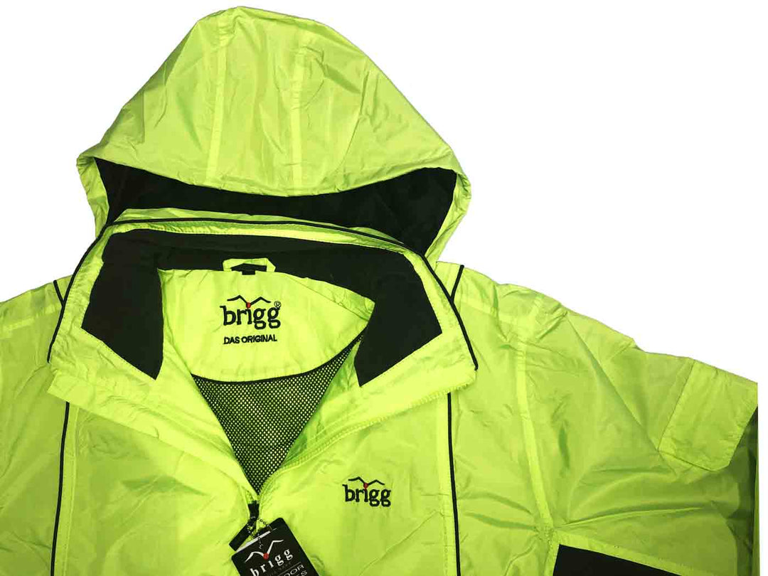 Regen-Jacke, Funktions-Jacke in Übergröße von Brigg