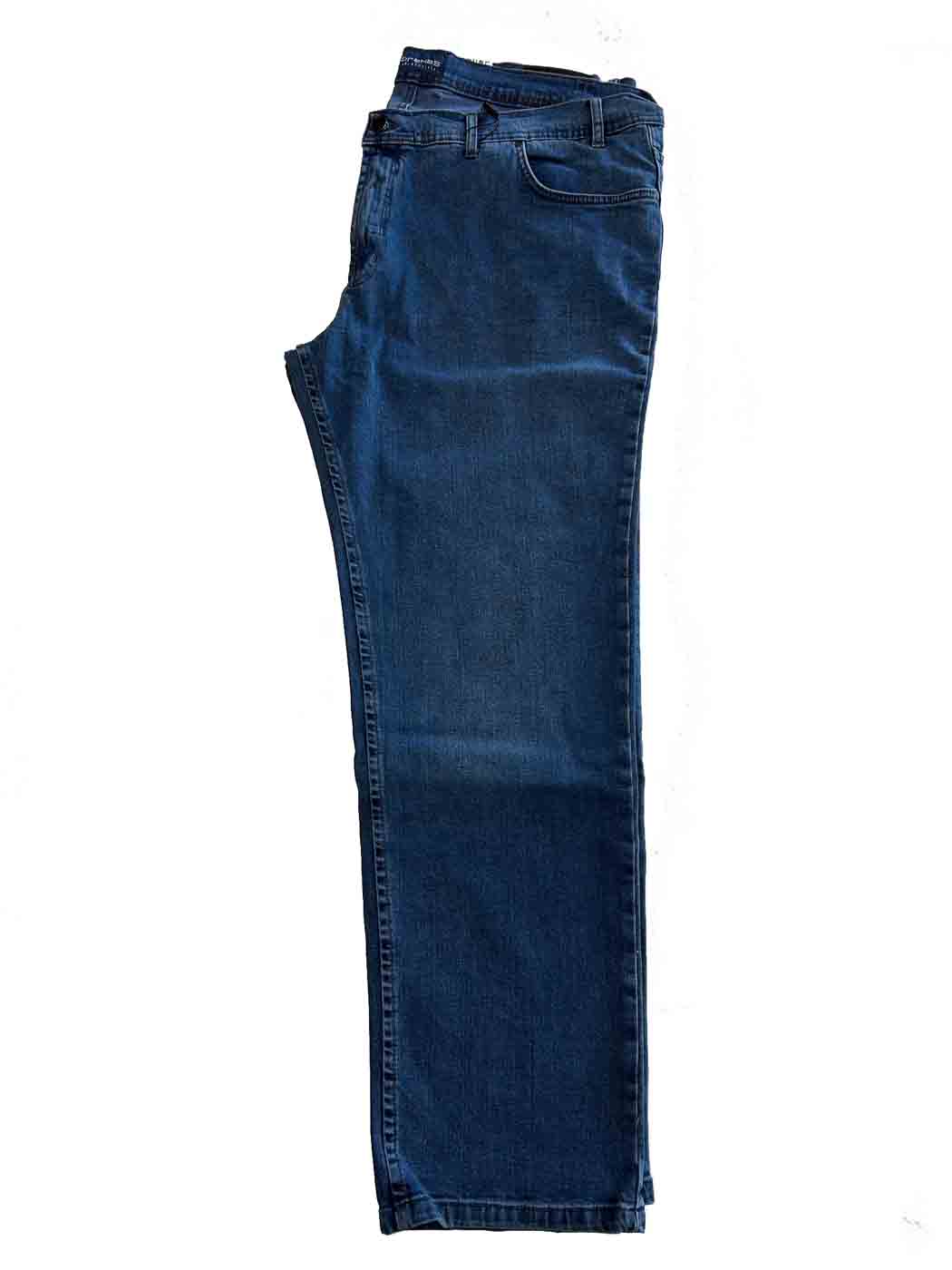 Basic Jeans Hose in Dunkelblau von BigTiger für jeans herren mit klassischem Schnitt