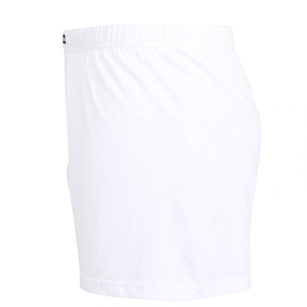 Weiße Ceceba Boxershorts mit elastischem Bund für bequemen Sitz und leichte shorts