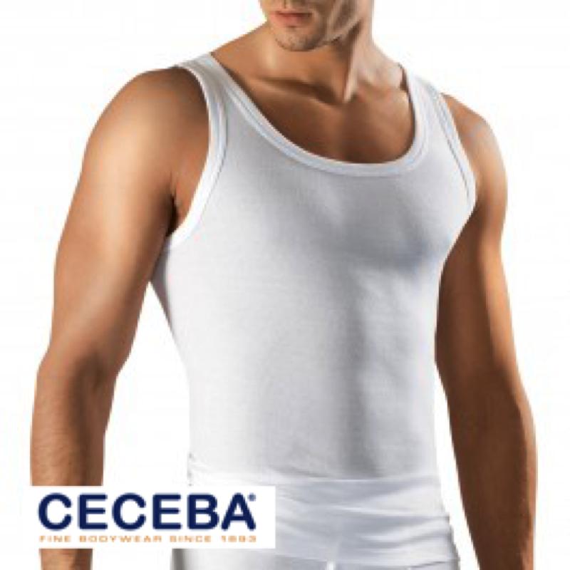 Weiße Sport-Jacke von Ceceba für übergröße herren mit bequemem, eng anliegendem Schnitt