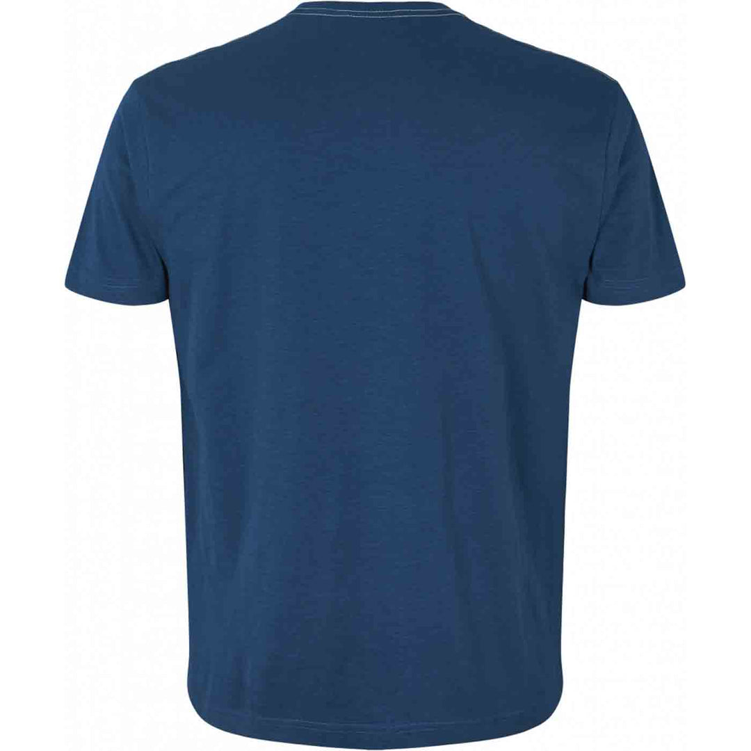 Allsize druck t shirt in dunkelblau ohne sichtbaren Aufdruck Rückansicht