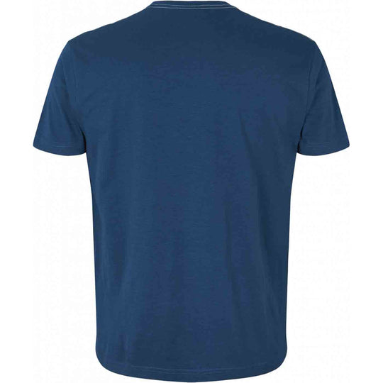 Allsize druck t shirt in dunkelblau ohne sichtbaren Aufdruck Rückansicht