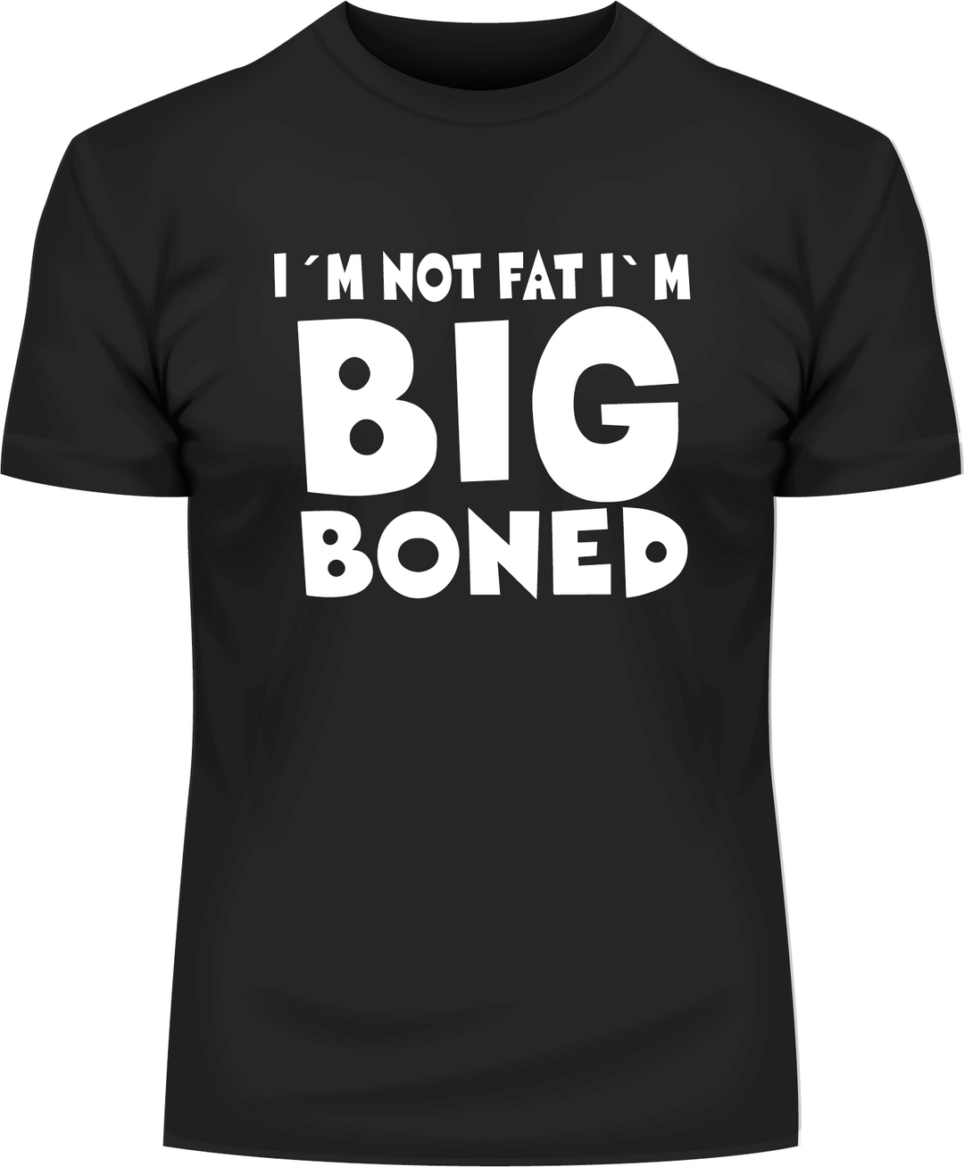 T-Shirt mit Druck Fun in Übergröße von BigTiger