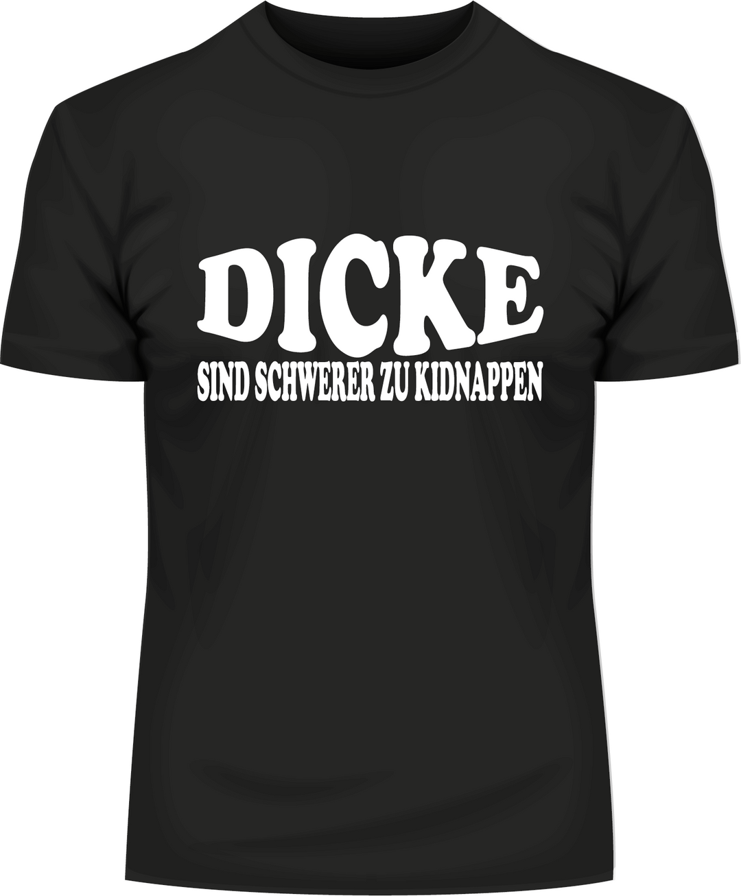 T-Shirt mit Druck Fun in Übergröße von BigTiger