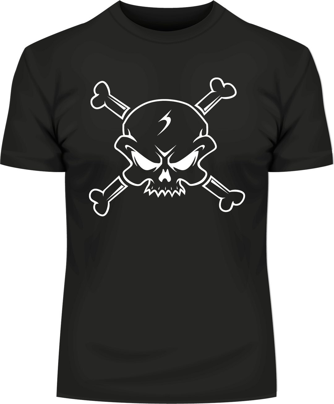 T-Shirt mit Druck Fun in Übergröße von BigTiger