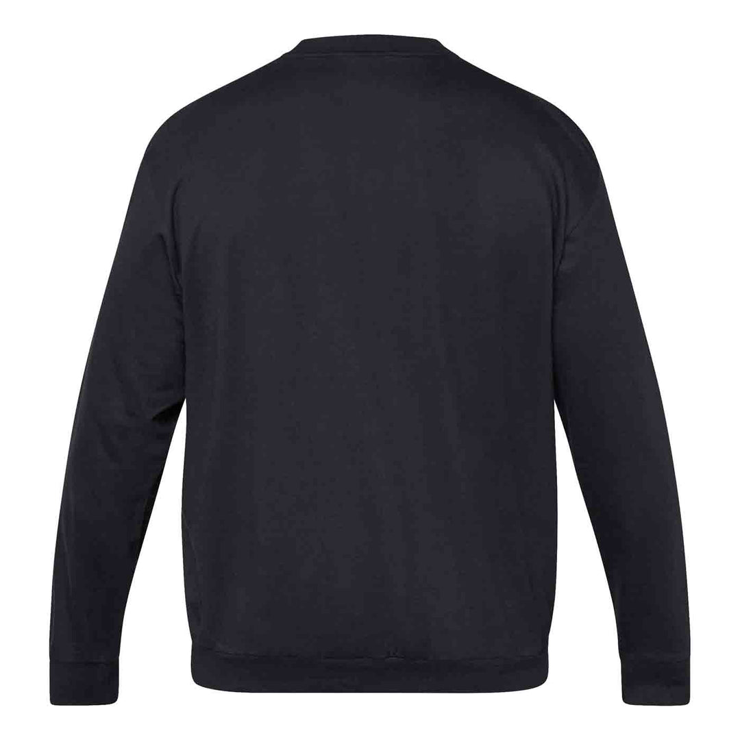 Schwarzes Grinch Sweatshirt Herren Übergröße mit Bund von Allsize von hinten gesehen