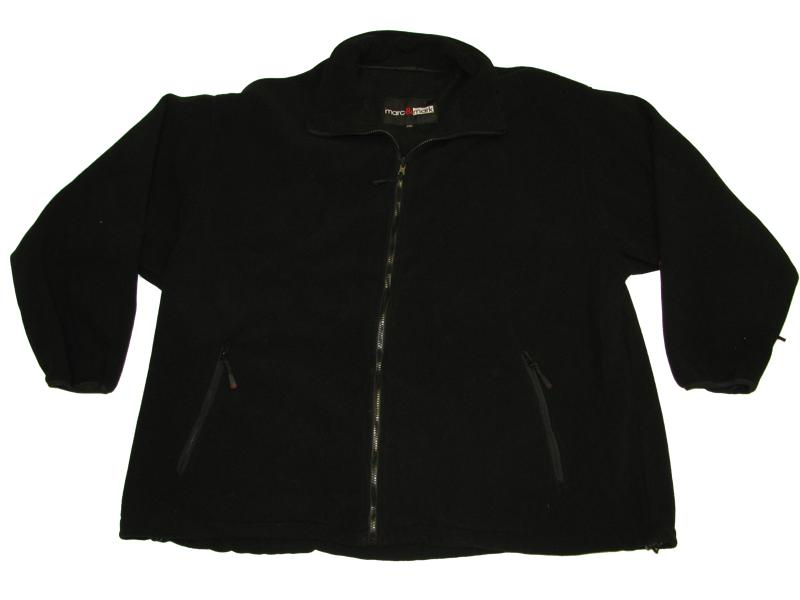 Schwarze 3in1 Herren Funktionsjacke von BigTiger mit Reißverschluss und zwei seitlichen Taschen
