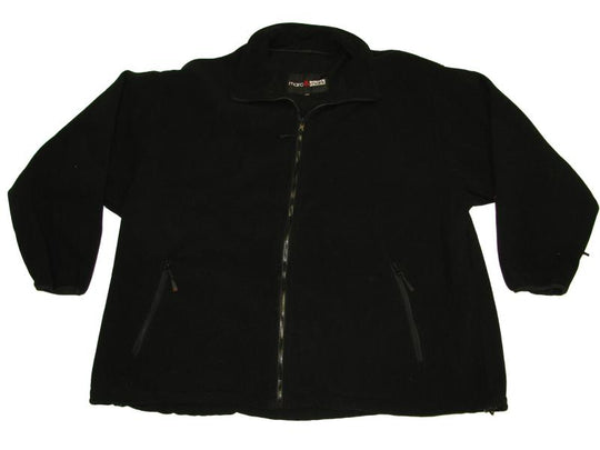 Schwarze 3in1 Herren Funktionsjacke von BigTiger mit Reißverschluss und zwei seitlichen Taschen