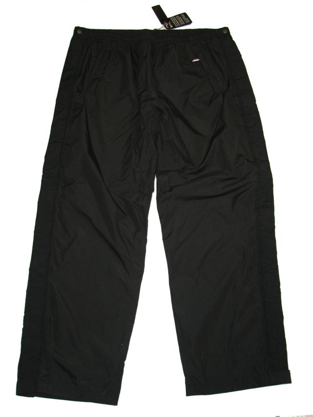 Brigg schwarze herren regenhose aus wasserdichtem Material für optimalen Schutz bei Regenwetter