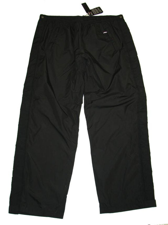 Brigg schwarze herren regenhose aus wasserdichtem Material für optimalen Schutz bei Regenwetter