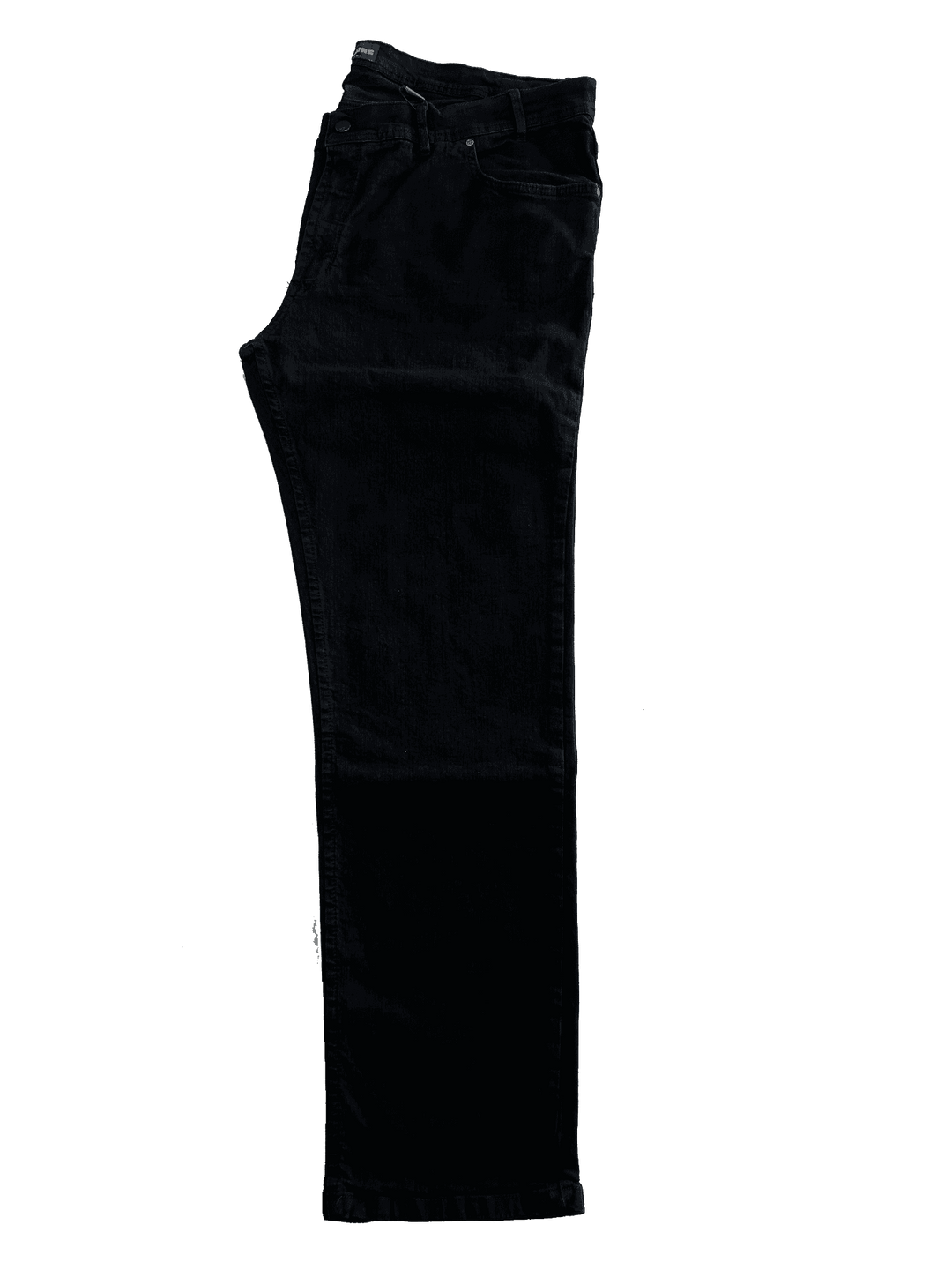 Schwarze Basic Jeans Übergröße Herren von BigTiger mit klassischem Schnitt und praktischen Taschen