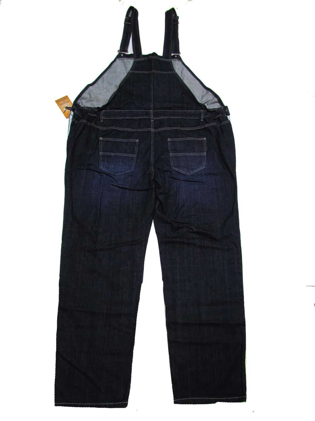 BigTiger Jeans-Latzhose Herren in Dunkelblau mit verstellbaren Trägern und Taschen auf der Rückseite