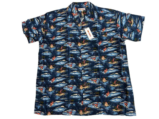 Kamro Hawaii Hemd Übergröße Herren – Kurzarm Shirt