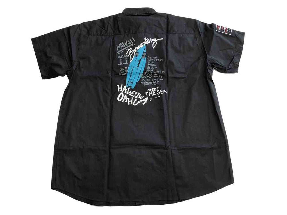 Chemise imprimée à manches courtes grande taille Kamro