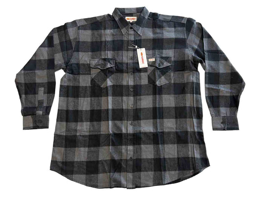 Holzfällerhemd langarm in Übergröße von Kamro