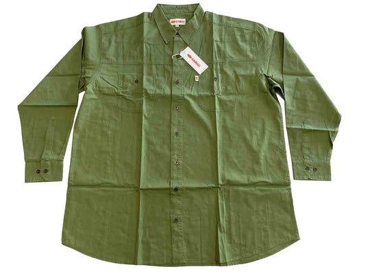 Jeans Hemd Langarm in Übergröße von Kamro