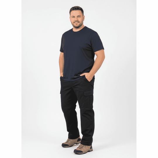 Zipp-Off-Hose in Übergröße von BigTiger