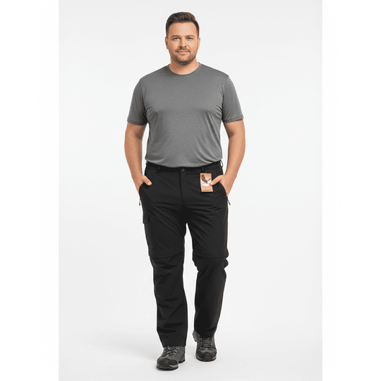 Stretch Zipp-Off-Hose in Übergröße von BigTiger