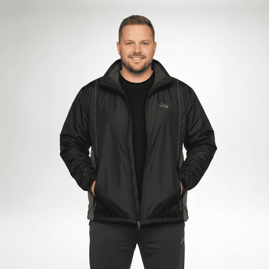 Regen-Jacke, Funktions-Jacke in Übergröße von Brigg