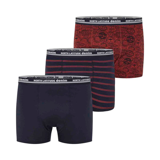 Allsize Herren Boxershorts mit verschiedenen Mustern, bequem geschnitten, ideale damenunterwäsche