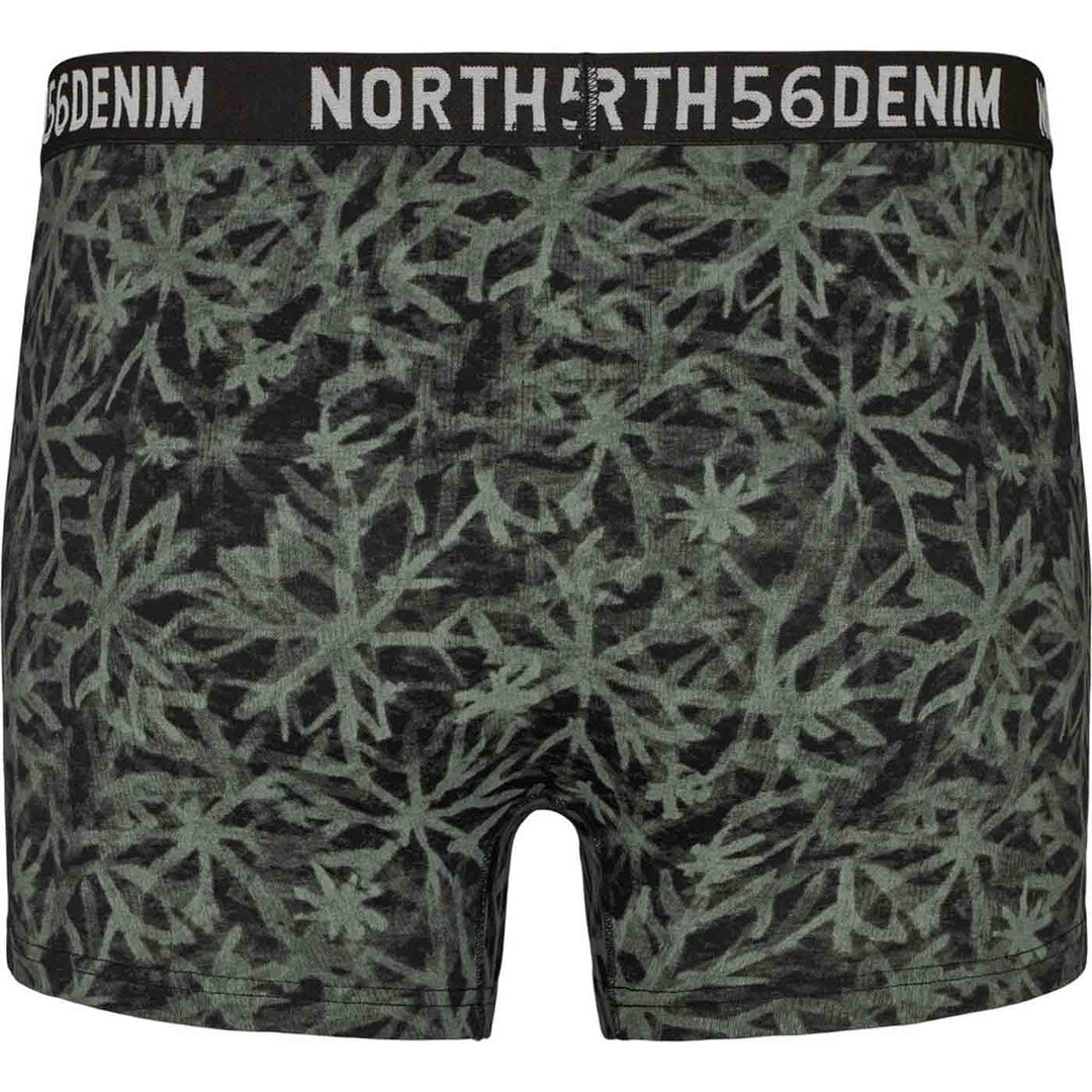 Pant Herren Übergröße 4XL-8XL von Allsize mit grünem Camouflage-Blättermuster