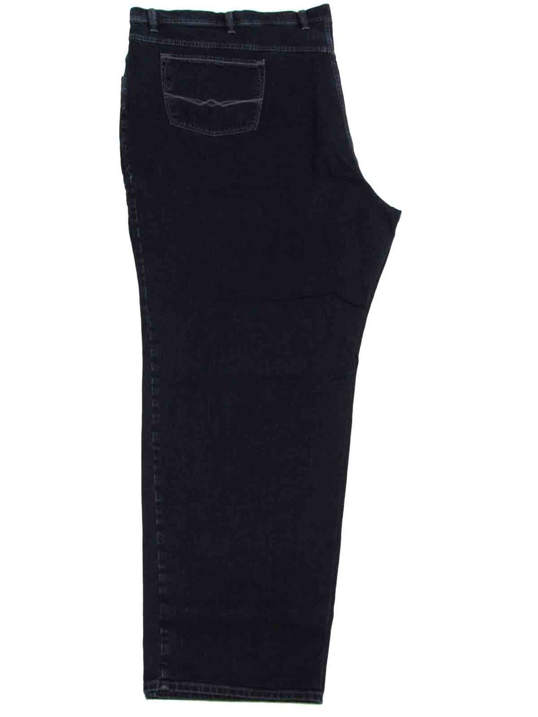 Basic Jeans Hose in Schwarz von Pionier für übergröße herren mit klassischem Design