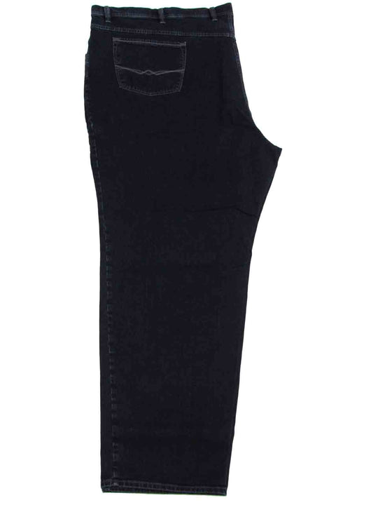 Basic Jeans Hose in Schwarz von Pionier für übergröße herren mit klassischem Design