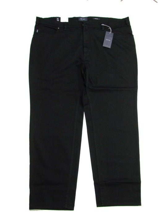 Pionier Basic Jeans Hose in Schwarz für übergröße herren mit klassischem Schnitt