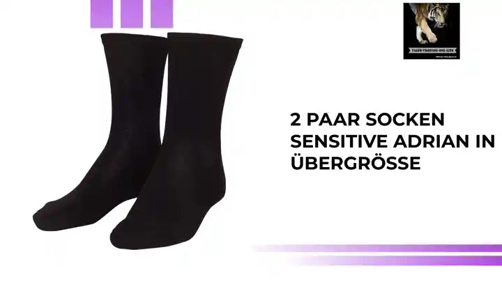 2 paar Socken Sensitive Adrian in &Uuml;bergr&ouml;sse by@Outfy