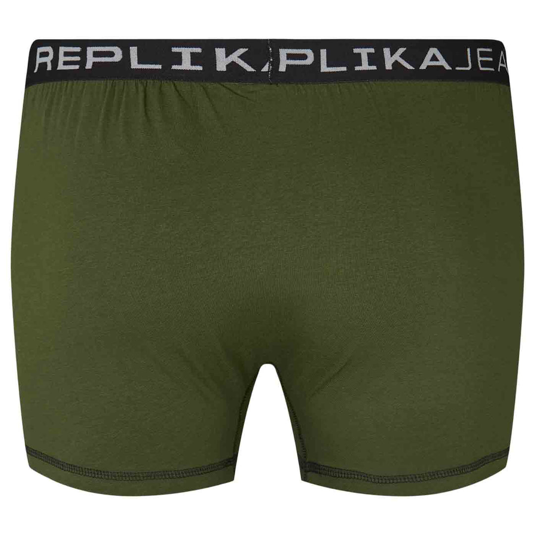 Grüne kurze hose herren mit elastischem Bund von Allsize für bequemen Sitz