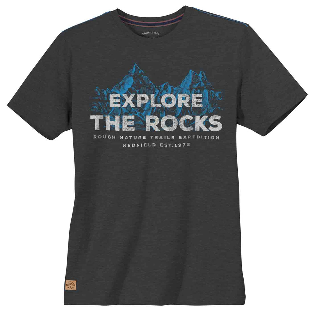 T-shirt imprimé manches courtes grande taille de Redfield