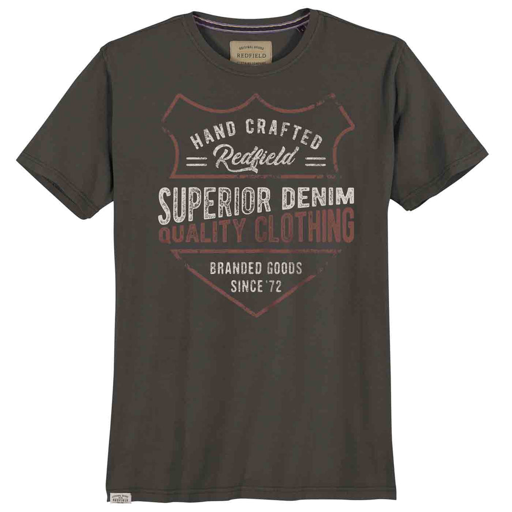 T-shirt imprimé manches courtes grande taille de Redfield