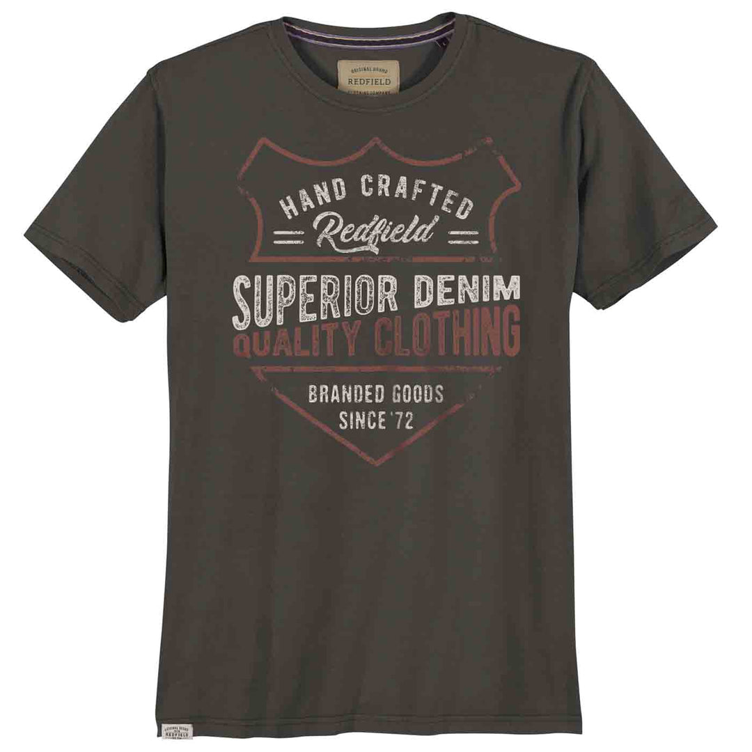 T-shirt imprimé manches courtes grande taille de Redfield