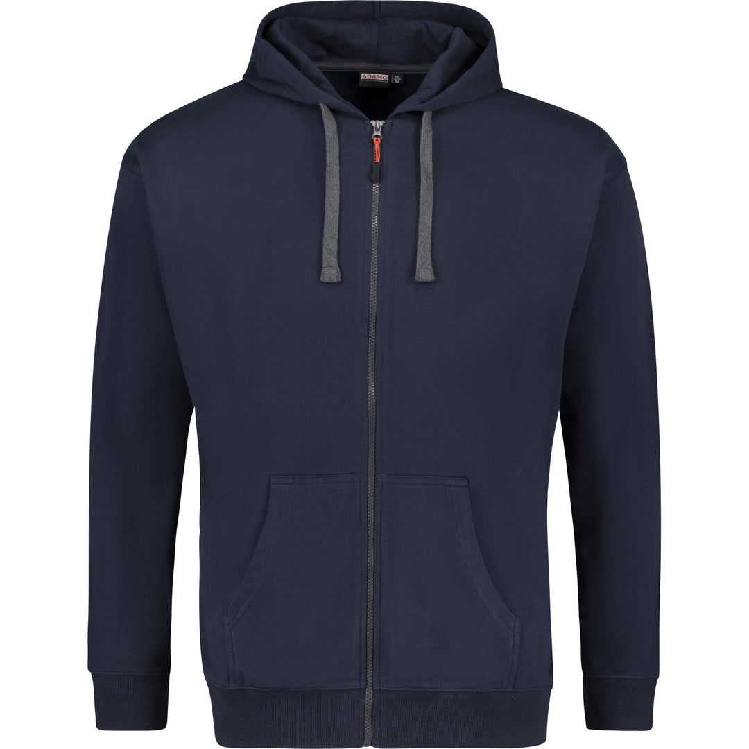 Kapuzen-Sweat-Jacke in Übergröße von 4XL - 10XL, AD 159306