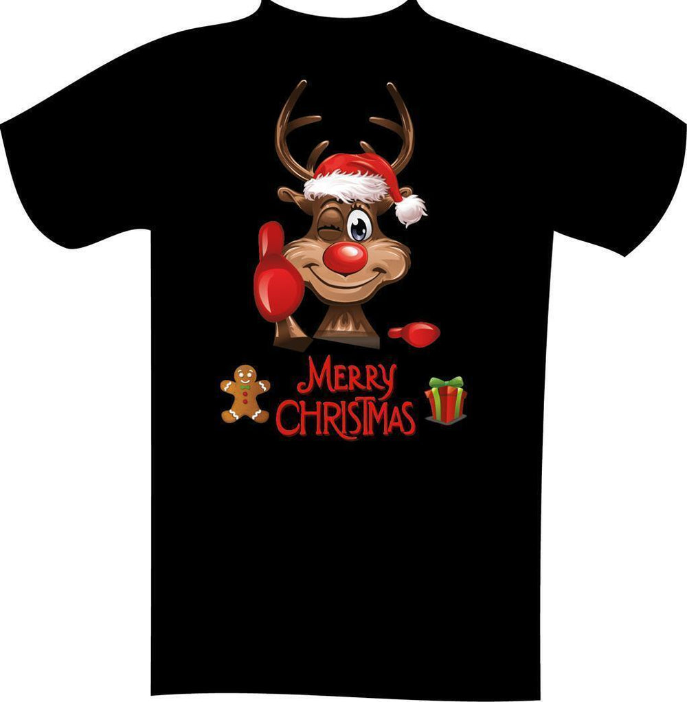Weihnachts-T-Shirt in Übergröße unterschieldiche Modelle