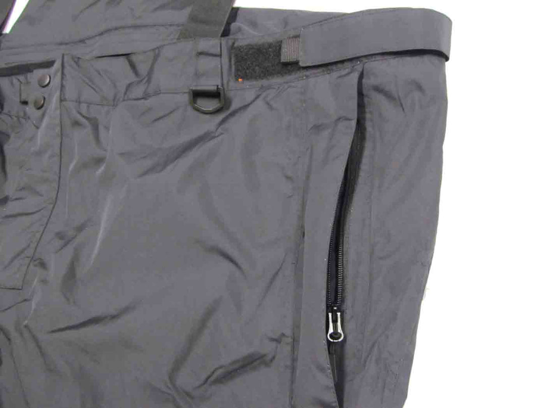 Graue skihose von BigTiger mit Reißverschluss und verstellbarem Bund für optimalen Sitz