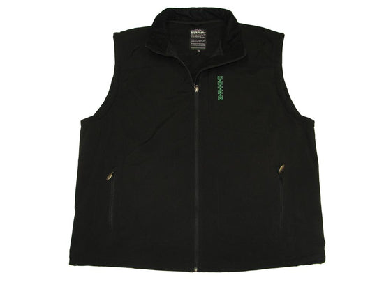 Brigg Softshell Jacke Herren in Schwarz ohne Ärmel mit Reißverschlusstaschen