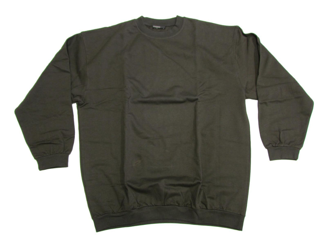 Schwarzes Promodoro Sweatshirt mit Bund und Rundhalsausschnitt aus Baumwollmischung